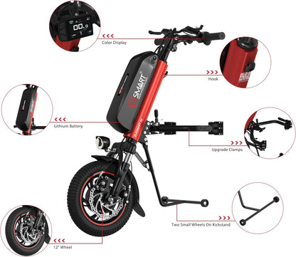 Electric Wheelchair Handcycle Attachment