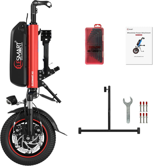 Accesorio de handbike para silla de ruedas eléctrica