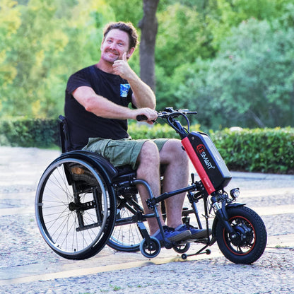 Electric Wheelchair Handcycle Attachment